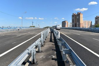 На Можайском шоссе открыли движение по новой эстакаде, протяженностью два километра